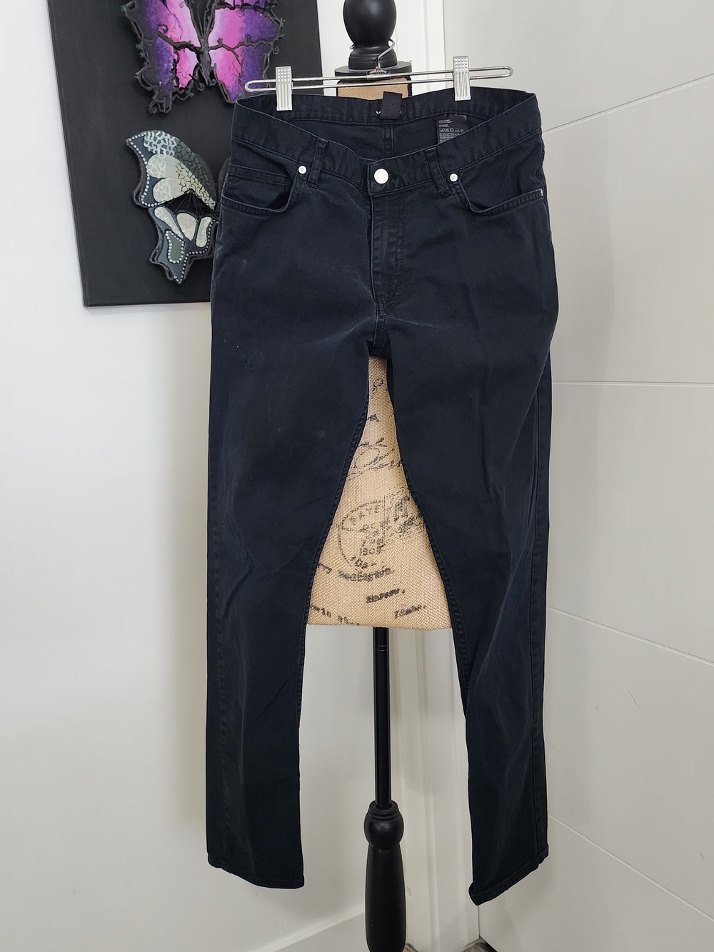 H&M Men's Slim Black Jeans